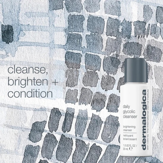 Dermalogica Light Up The Room Gift Set 75ml Masque, 30ml Cleanser, 13g Microfoliant & Fan Brush