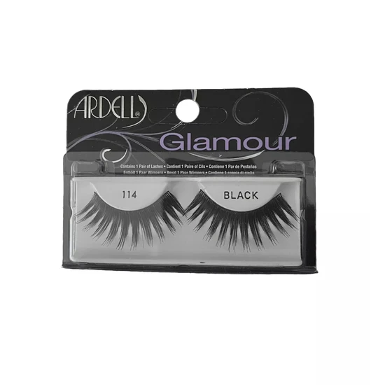 Ardell 114 Glamour Thick Short Soft Extension Black