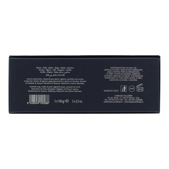 Lorenzo Villoresi Uomo Soap 3 x 100g