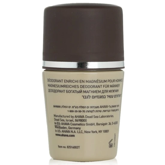 AHAVA Time To Energise Magnesium Rich Deodorant 50ml
