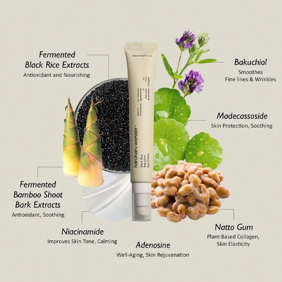 Haruharu Wonder Black Rice Bakuchiol Eye Cream 20ml