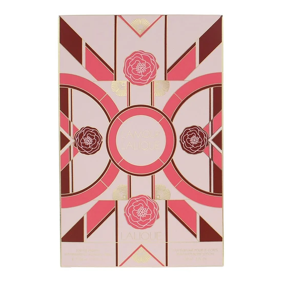 Lalique L'amour Eau De Parfum Gift Set 50ml Eau De Parfum + 150ml Body Lotion