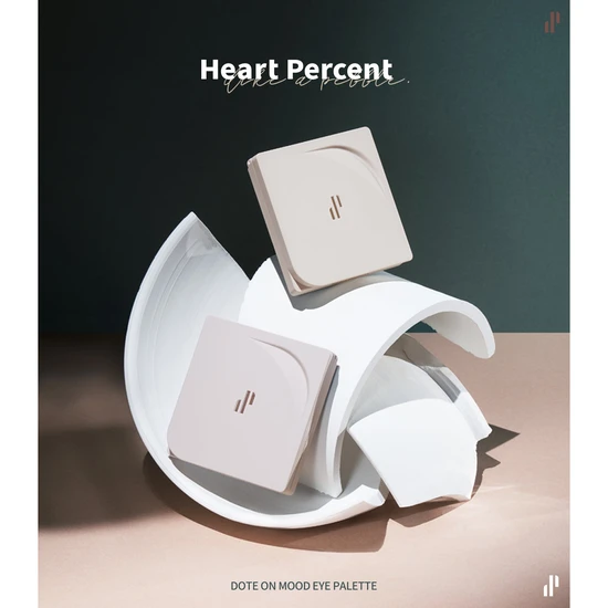 Heart Percent Dote On Mood Eye Palette 04 Another Nude Facets