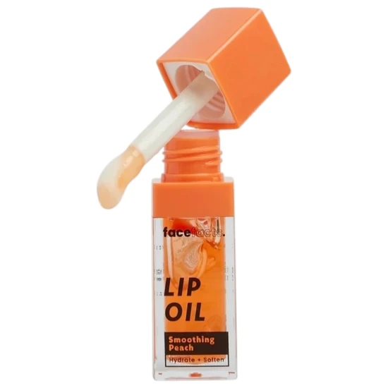 Face Facts Nourish Plus Renew Smoothing Peach Coral Shine Lip Oil 9ml