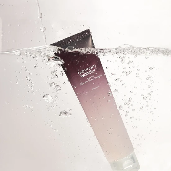 Haruharu Wonder Black Rice Triple AHA Gentle Cleansing Gel Unscented 100ml