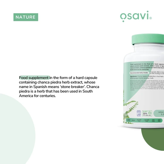 Osavi Chanca Piedra 500mg Capsules 120 Capsules
