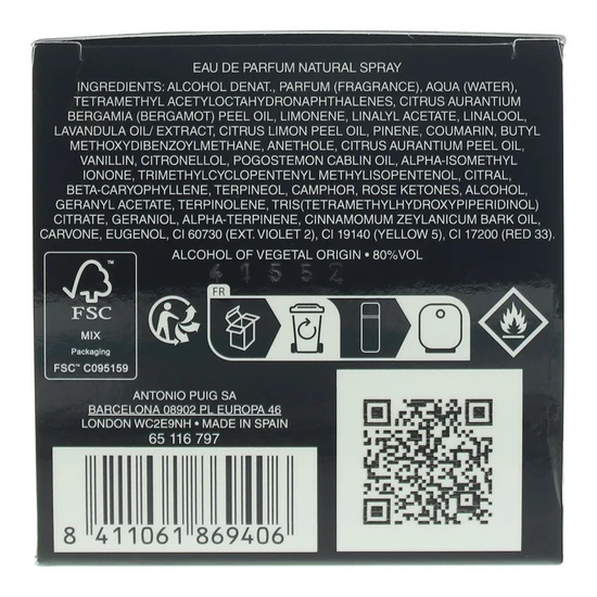 Carolina Herrera 212 VIP Black Eau De Parfum 50ml