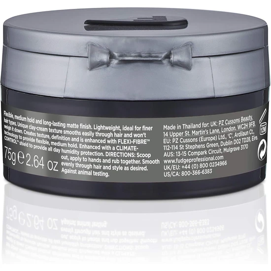Fudge Professional Matte Hed Mouldable 75g