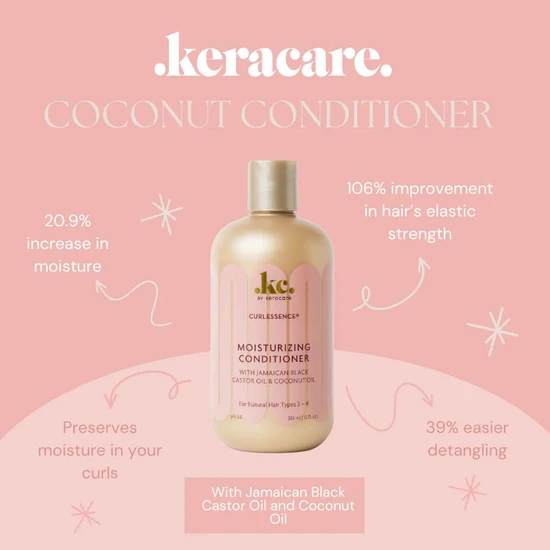 KeraCare Curlessence Moisturising Conditioner 355ml
