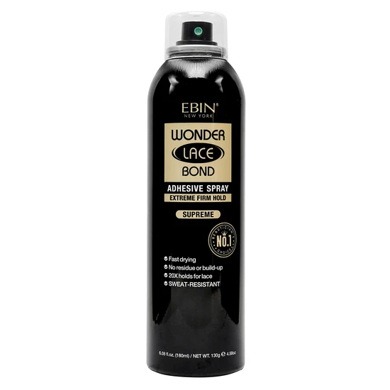 Ebin New York Wonder Lace Bond Adhesive Spray Extreme Firm Hold 80ml