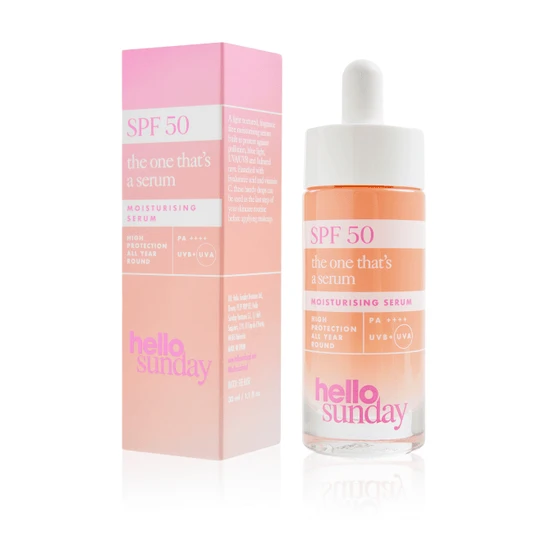 Hello Sunday The One That's A Serum Face Drops SPF 45 30ml