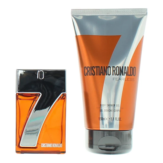 Cristiano Ronaldo CR7 Fearless Gift Set 30ml Eau De Toilette + 150ml Shower Gel