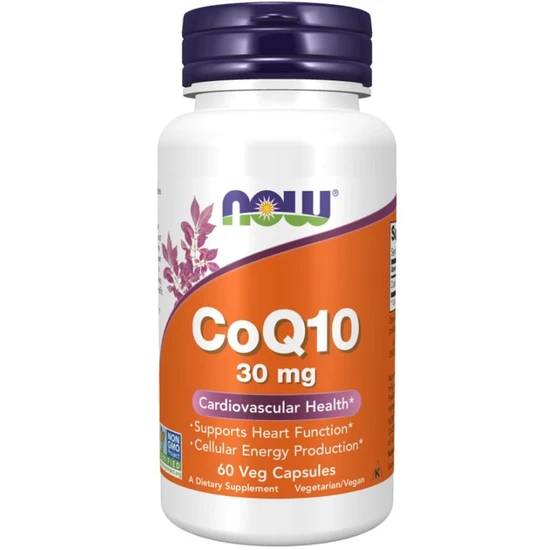 NOW Foods CoQ10 30mg 60 Capsules