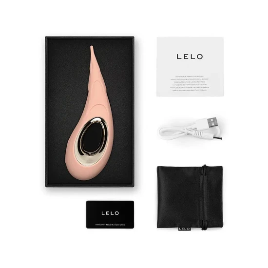 Lelo Dot Cruise Clitoral Vibrator Peach Please