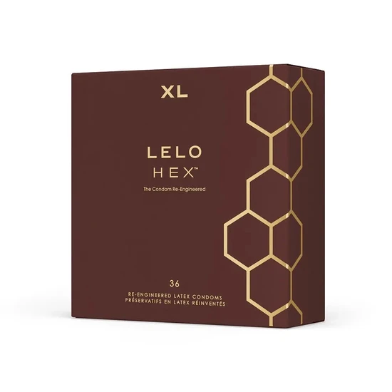 Lelo HEX Respect Condoms XL 36 pack