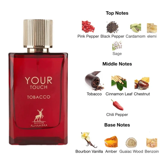 Maison Alhambra Your Touch Tobacco Eau De Parfum 100ml