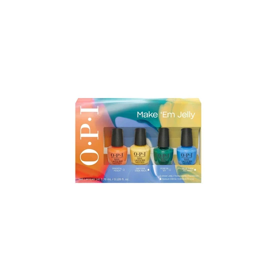 OPI Make Em Jelly Nail Lacquer Set 15ml