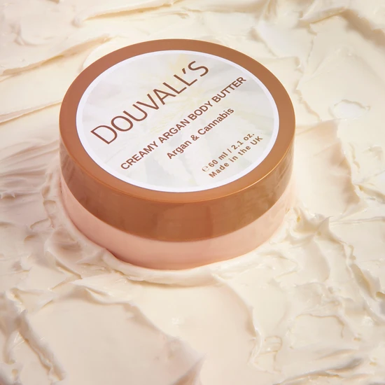 Douvall's Organic Creamy Argan Body Butter Argan & Hemp