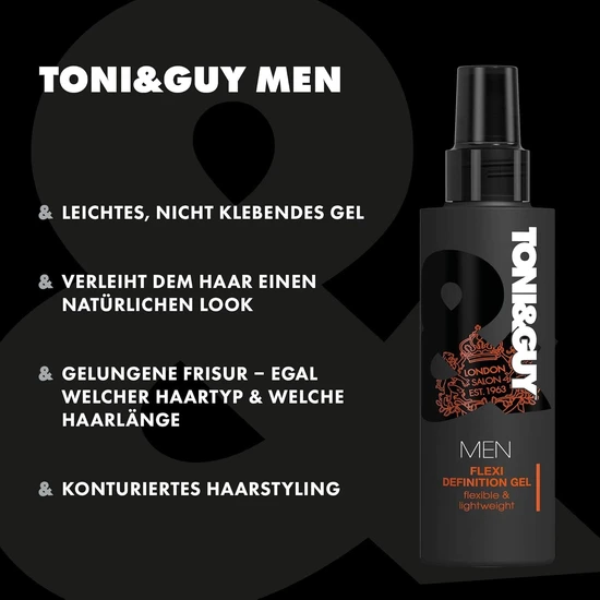 TONI&GUY Men Flexi Definition Gel 150ml