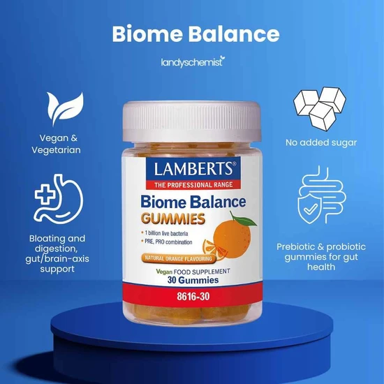 Lamberts Biome Balance Gummies 30 Gummies