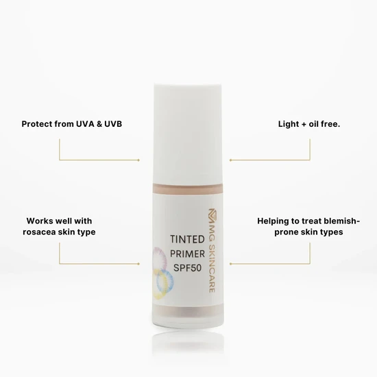 MG Skincare Tinted Primer SPF 50 30ml