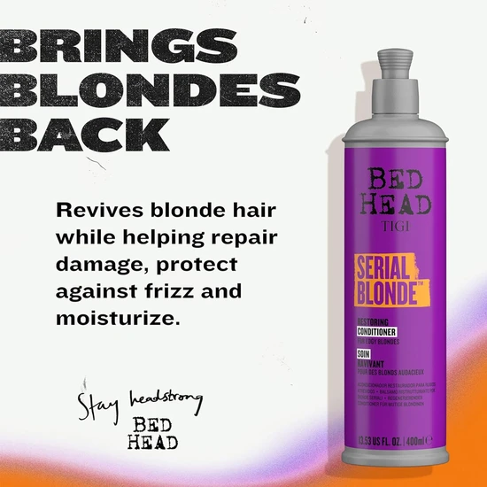 TIGI Bed Head Serial Blonde Restoring Conditioner For Blonde Hair 400ml