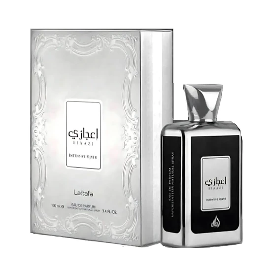 Lattafa Ejaazi Intensive Silver Perfume Eau De Parfum By Lattafa 100ml