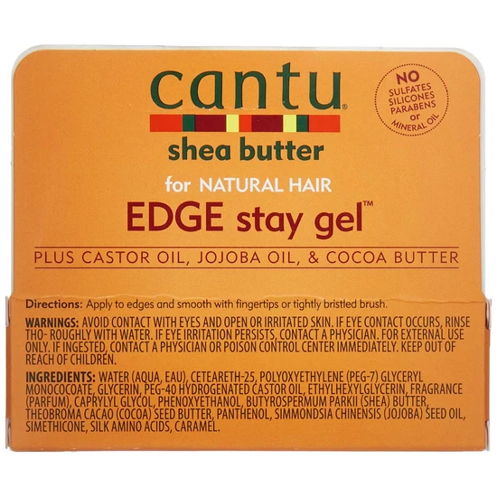 Cantu Extra Hold Edge Stay Gel 127 g
