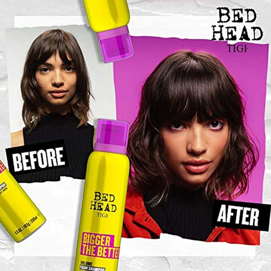 TIGI Bed Head Bigger The Better Volume Foam Shampoo 200ml