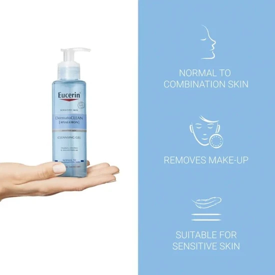 Eucerin DermatoCLEAN Refreshing Cleansing Gel 200ml
