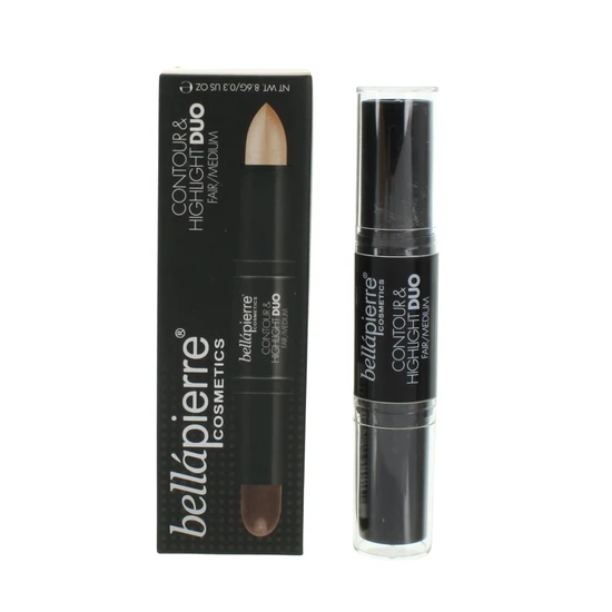 Bellápierre Cosmetics Contour & Highlight Duo Fair/Medium