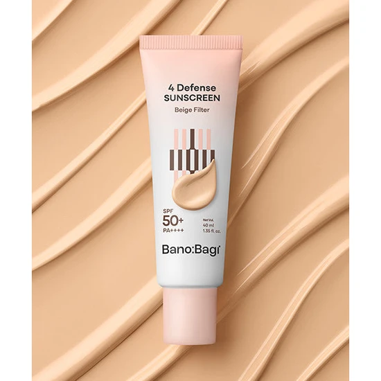 Banobagi 4 Defence Beige Filter Sunscreen SPF 50+ 40ml