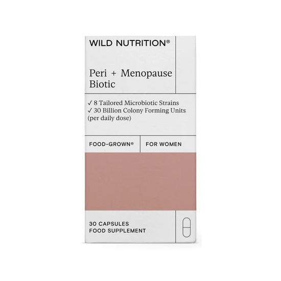 Wild Nutrition Peri + Menopause Biotic Capsules 30 Capsules