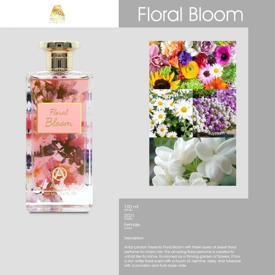 Anfar Asten Glow Glamarous Garden Eau De Parfum 100ml