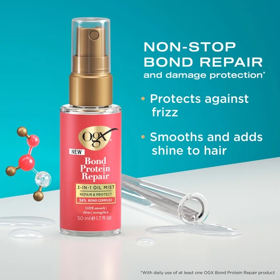 OGX® Bond Protein Repair 3-In-1 Oil Mist 50ml