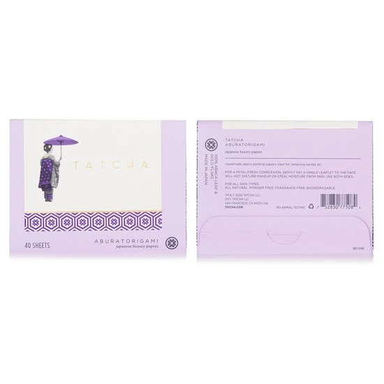 Tatcha Aburatorigami Japanese Blotting Papers 40 sheets