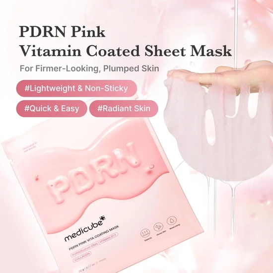 Medicube PDRN Pink Vita Coating Mask x1