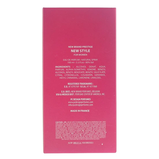 New Brand Prestige Prestige New Style Eau De Parfum 100ml
