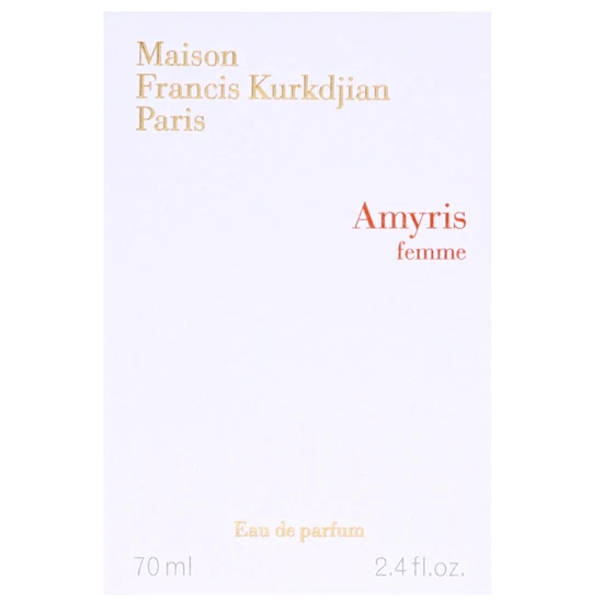 Maison Francis Kurkdjian Amyris Femme Eau De Parfum 70ml