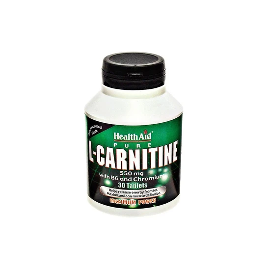 Health Aid L-Carnitine 550mg Tablets 30 Tablets