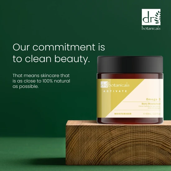 Dr Botanicals Activate Omega 3 Berry Moisturiser 60ml