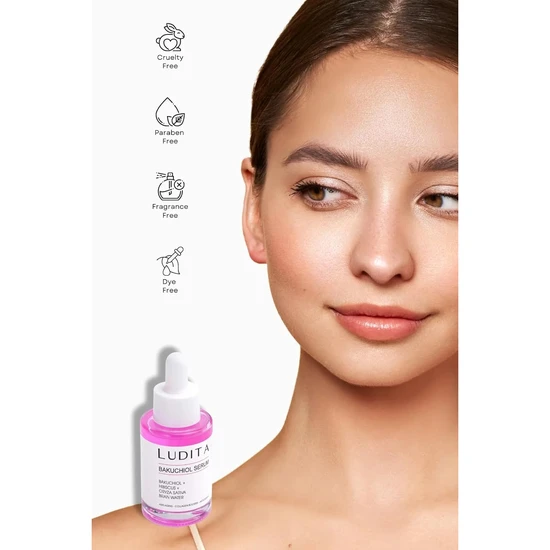 Ludita Bakuchiol + Hibiscus Anti-Ageing Serum 30ml