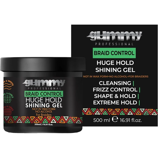 Fonex Gummy Braid Control Huge Hold Shining Gel 500ml