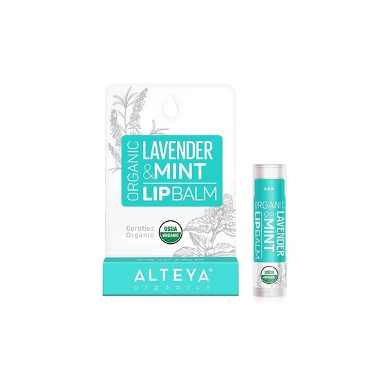 Alteya Organics Lip Balm Lavender & Mint 5g