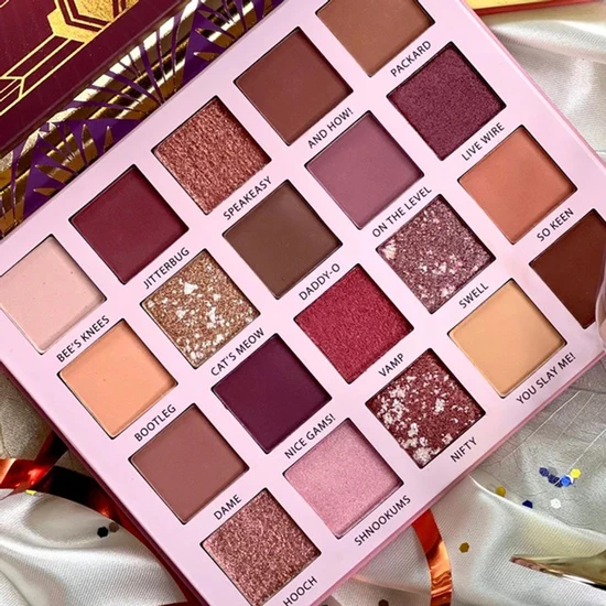 RUDE COSMETICS The Roaring 20's Eyeshadow Palette Carefree