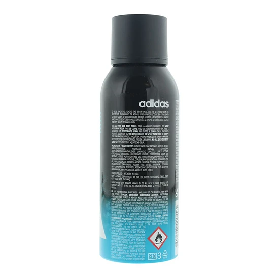 Adidas Ice Dive Cool & Aquatic Deodorant Body Spray 150ml