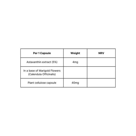 Viridian Astaxanthin Vegan Capsules 30 Capsules