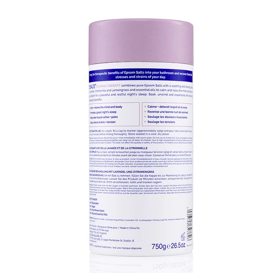 Dr. Salts+ Calming Therapy Epsom Bath Salts 750g