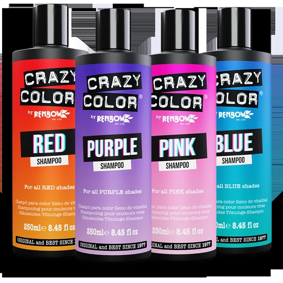Crazy Color Vibrant Red Shampoo 250ml