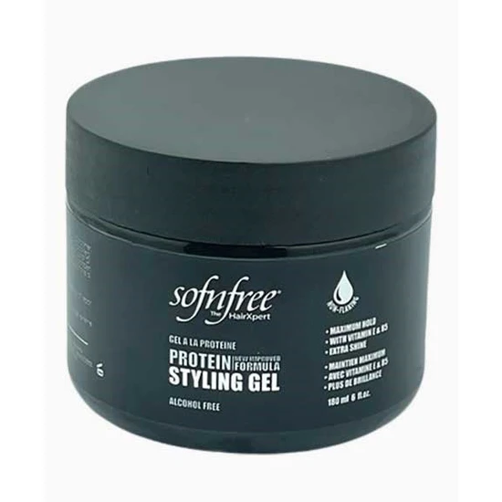Sofn'Free Protein Styling Gel Black 907ml